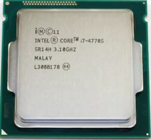 Intel Core i7-4770S 3.1 GHz Quad-Core LGA 1150 SR14H CPU Processor - Picture 1 of 1