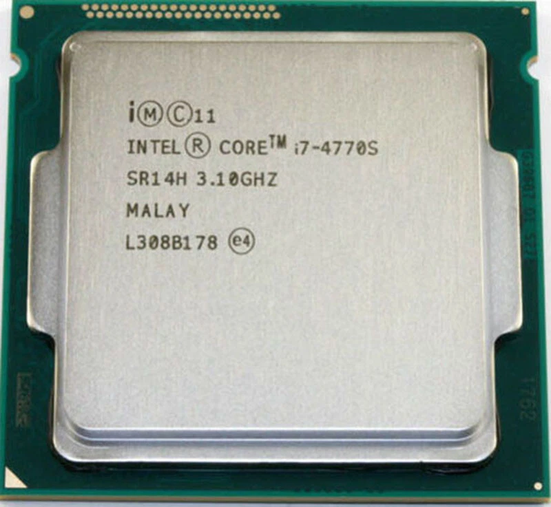 Intel Core i7-4770SCPU Processo 3.1 GHz Quad-Core LGA 1150 SR14H r- - Image 1 of 1