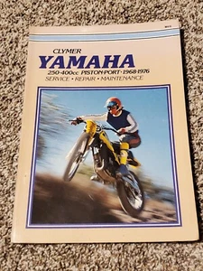 YAMAHA 1968-1976 250-400cc PISTON-PORT Clymer Service Manual M415 Maintenance - Picture 1 of 12