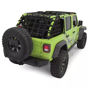 Off Road 4 Door Black Cargo Net System Restraint Net For 18-23 Jeep JL Wrangler - Bild 1 von 3