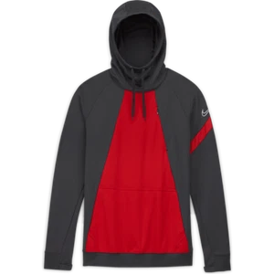 Nike Youth Boys' Team Academy 20 Hoodie CT7551 Gray Red Large Hooded NWT - Picture 1 of 5