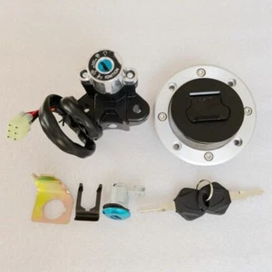 Ignition Switch Gas Cap Seat Lock Key For Suzuki GSXR1000 GSXR600 GSXR750 00-03 - Picture 1 of 5