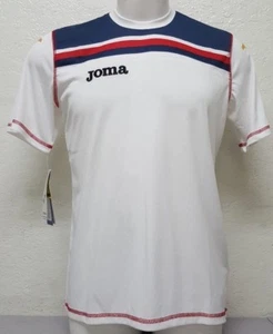 Joma Men's Short-Sleeve Red and White And Blue Jersey - Picture 1 of 2