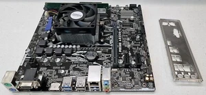 Asus Prime A320M-K Motherboard + AMD A6-9500 CPU + 8GB DDR4 RAM Combo - Photo 1/4
