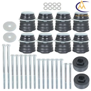 Body Mount Bushing Kit For 2008-2016 Ford F250 F350 Super Duty 2WD 4WD KF04060BK - Picture 1 of 10