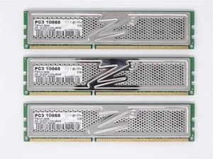 OCZ Platinum 6GB (3x 2GB) OCZ3P1333LV6GK DDR3-1333 PC3-10666U Low Voltage RAM (# - Bild 1 von 1