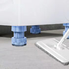 1/4Pcs Adjustable Height Washing Machine Foot Pads Anti Vibration Non-Slip Pad