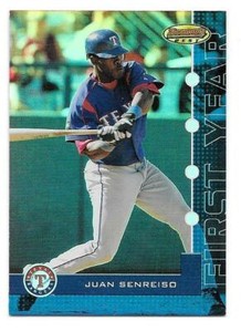 Juan Senreiso 2005 Bowmans Best Baseball RC Blue #58 Serial #59/499 NrMt