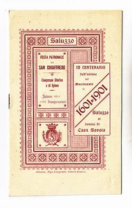 N602-SALUZZO-FESTA DI SAN CHIAFFREDO 1901 - Picture 1 of 1