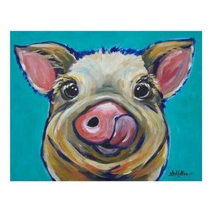 Caesar das Schwein 16 x 12,5" Blechschild Lee Keller DE-TIN2420 - Bild 1 von 1