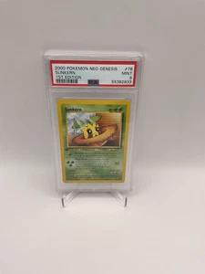 Pokémon Sunkern 2000 PSA 9 - Neo Genesis 1ª edición 78/111 - Imagen 1 de 2