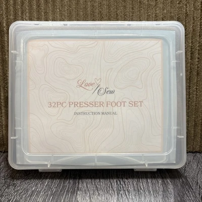 Love Sew 32PC Presser Foot Set for Sewing Machines - Image 1 of 4