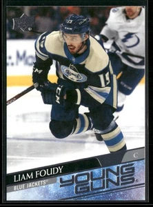 2020-21 Upper Deck - Young Guns Liam Foudy #224 RC - Picture 1 of 2