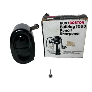Vintage bulldog 1083 pencil sharpener - black - Picture 1 of 11