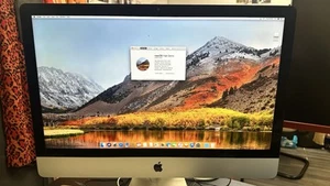 Apple iMac 27" 5K Retina 2017 (500GB SSD, Intel Core i5-7500 3.40GHz, 16GB RAM)* - Picture 1 of 4