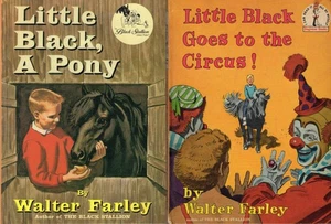 TWO (2) "LITTLE BLACK" PONY STORIES, WALTER FARLEY, HARDCOVER, 1961/63 - Imagen 1 de 15