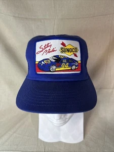 Vintage Sterling Marlin Mütze 90s Sunoco Racing NASCAR Trucker Cap - Bild 1 von 6