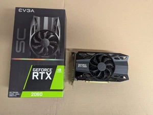 EVGA GeForce RTX 2060 SC 6GB GDDR6 Scheda Video (06G-P4-2062-KR) Nvidia GPU - Imagen 1 de 1