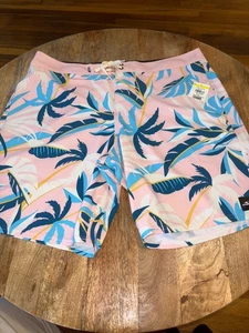 O'Neill Board-shorts Uomo Tg 38 Rosa Floreale Hyper-freak Elasticizzato y2k - Foto 1 di 6