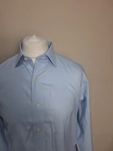 Brooks Brothers Shirt Blue Royal Oxford 16" - 2/3 Regular Fit Non Iron - Picture 1 of 5