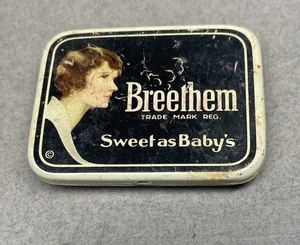 Vintage Breethem Breath Mint Small Tin Nashville - Picture 1 of 4