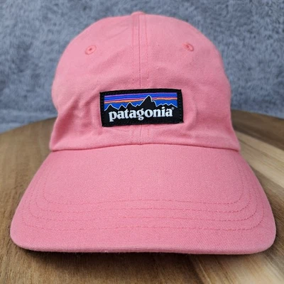 Gorra Patagonia Gorra Correa Trasera Rosa P-6 Etiqueta Logo Trad Gorra Béisbol Aire Libre Foto 1 de 4