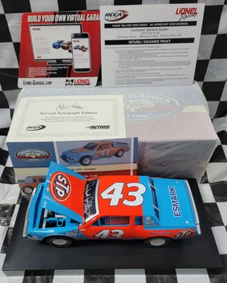 Richard Petty #43 1981 Daytona 500 Vincitrice Autografato BUICK 1:24 - Immagine 1 di 4