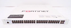 Fortinet FS-248E-POE Fortiswitch 248E-POE 48-port Ethernet Switch 1Gbe RJ45, SFP - Picture 1 of 2