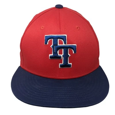 Gorra de béisbol ajustada con logotipo TT Multi M bordada orificios ventilados 6 paneles Mizuno Foto 1 de 4
