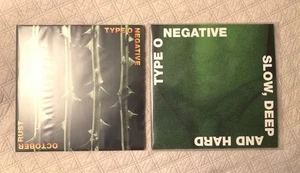 TYPE O NEGATIVE Vinyl Bundle Slow Deep Hard & October Rust Reissue 2024 Colored - Picture 1 of 2