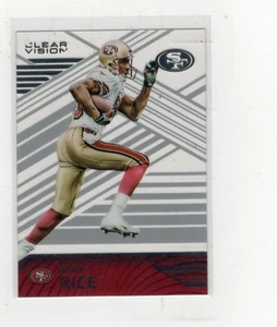 Jerry Rice Panini Clear Vision #72 2016 envío gratuito (H349) - Imagen 1 de 1