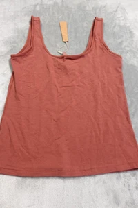 Skims Large Redwood Cotton Jersey Tank Top AP-TNK-2516 NWT - Picture 1 of 5