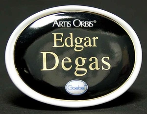 Goebel Artis Orbis-Degas Edgar Degas-Display Sign - No Box 5488029 - Picture 1 of 1