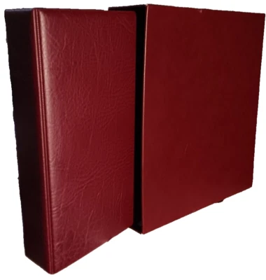 Fichário e estojo Lindner Uniplate Deluxe 3 anéis - Imagem 1 de 4