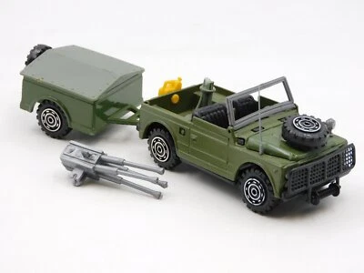 Mercury Fiat Campagnola rimorchio duplex 305 vintage die cast 1/43 model car - Immagine 1 di 4