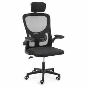 Mesh Office Chair Swivel Gas Lift Height Adjust Ergonomic Computer Desk Chair UK - Picture 1 of 21
