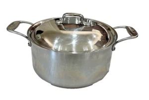Emeril All Clad Copper Core 6 Qt Stock Pot Sauce Pan with Lid - Picture 1 of 8