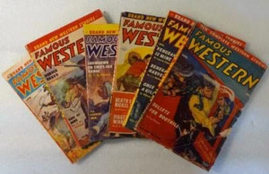 Berühmtes Western Pulp Magazin - Menge 6 - 1953/54/55/56 - Bild 1 von 6