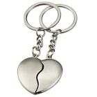 2X(1Pair Couple Keychain Heart Key Rings Lovers Love Key Chain for Birtay6621