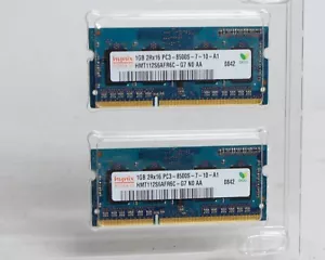 Hynix2x 1GB 2Rx16 PC3 8500S 7-10-A1 HMT112S6AFR6C-G7 NO AA Laptop RAM Memory - Picture 1 of 1