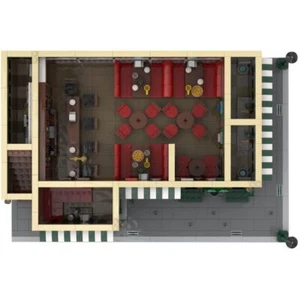 ZITIANYOUBUILD Modular Apartment Ground Floor Only 1588 Pieces Building Toys Set - Picture 1 of 7