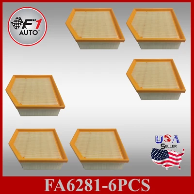 FA6281 (6 PIEZAS) CA11431 FILTRO DE AIRE MOTOR PREMIUM para Dodge Dart 2013-2016 Foto 1 de 4