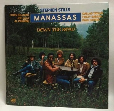 Stephen Stills - Manassas - Down the Road 1973 Sd 7250  Atlantic Record Lp Nm - Image 1 of 3