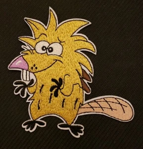 Parche 50 bordado para coser para planchar The Angry Beavers Norbert Beaver Nickelodeon - Imagen 1 de 4