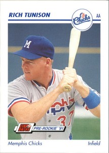 1991 Line Drive AA #421 Rich Tunison