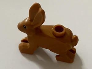 LEGO Medium Nougat Hare Standing Black Eyes Ref 67900pb01 Set 60387 60374 60353 - Picture 1 of 1