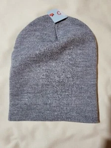 Boys Cat & Jack Gray Beanie - Picture 1 of 1