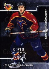 2001-02 BAP Signature Series Spring Expo #74 Hnat Domenichelli