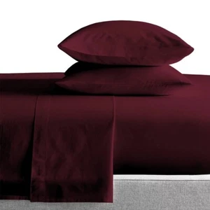 1000 TC Soft Egyptian Cotton ''4-Piece Sheet Set'' - All Solid Colors & Sizes - Picture 1 of 34