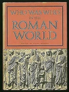 Who Était Who En The Romain Monde Couverture Rigide Diana Bowder - Foto 1 di 1